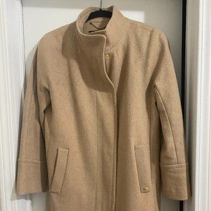 Ellen Tracy Wool Coat in Camel